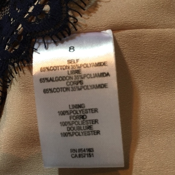 JESSICA SIMPSON GORGEOUS LACE DRESS-LIKE NEW-CUTE AND COMFORTABLE. YOU WILL LOVE - Picture 8 of 9